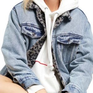 Free people boyfriend Jean jacket